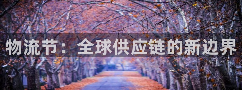 ,优游国际不给提现：物流节：全球供应